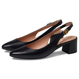 Cole Haan Women's The GO-to Slingback Pump 45MM, Black Leather, 8.5