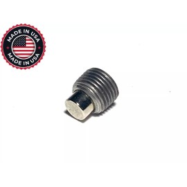 Renascent Mfg 1/8-27 NPT Stainless Steel high-temp Neodymium magnetic drain plug