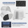 12 Pack Premium Charcoal Water Filters Compatible with Breville BWF100