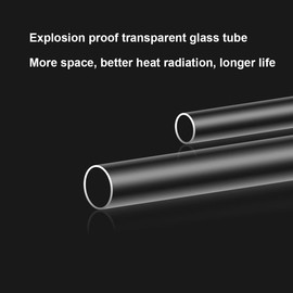 LED Aquarium Light, 23 inches Fish Tank Light RGB Color Underwater light Submersible Crystal Glass Lights, 33 LED Beads, Brightness Adjustable Memory Function, LED Light bar Stick for Fish Tank