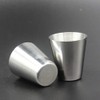 4 Pieces 30ml (1oz) Stainless Steel Shot Cups Shot Glass