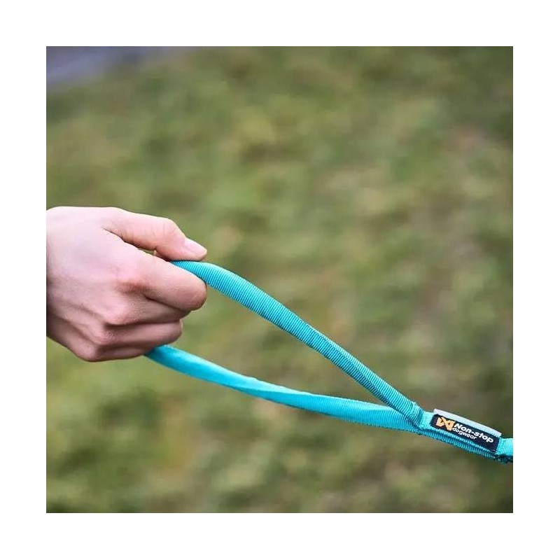 Non-Stop Dogwear Trekking Rope Leash- 2m/8mm - Teal