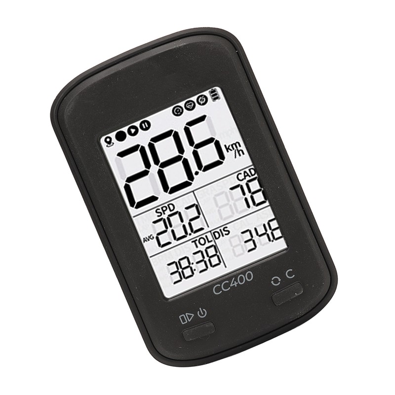 CC400 GPS Bike Computer Wireless Waterproof Bicycle Speedometer Odometer Cycling