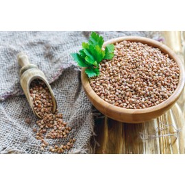 Organic Buckwheat Kasha (Grechka, Toasted Whole Groats, Non-GMO, Kosher, Sirtfood, Bulk) by Food to Live — 4 Pounds