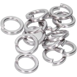 TERF® M16 Square Section Spring Washer M16 (16mm) Steel Split Lock Spring Washer - Pack of 25