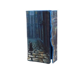 Nemesis Now Rusty Cauldron Embossed Purse (LP) 18.5cm, Polyurethane, Blue