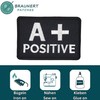 Blood Group A + Positive Iron-On Patch (without Velcro) Iron-On