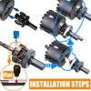 WOWSUPM 4-1/2” Carbide Grit Hole Saw Cutting Air Brick Stucco