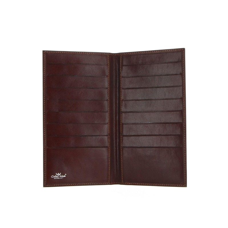 Golden Head Colorado Kreditkartenetui-Brieftasche Tabacco