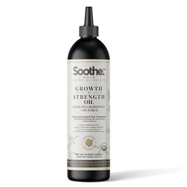 Aceite para el crecimiento del cabello – Infundido con romero, aceite de ricino, biotina, semilla de calabaza – Bloqueador de DHT – Soporte para pérdi
