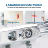 VooGenzek 2 PCS Concealed Cabinet Hanger, Concealed Hanging Bracket Kitchen,