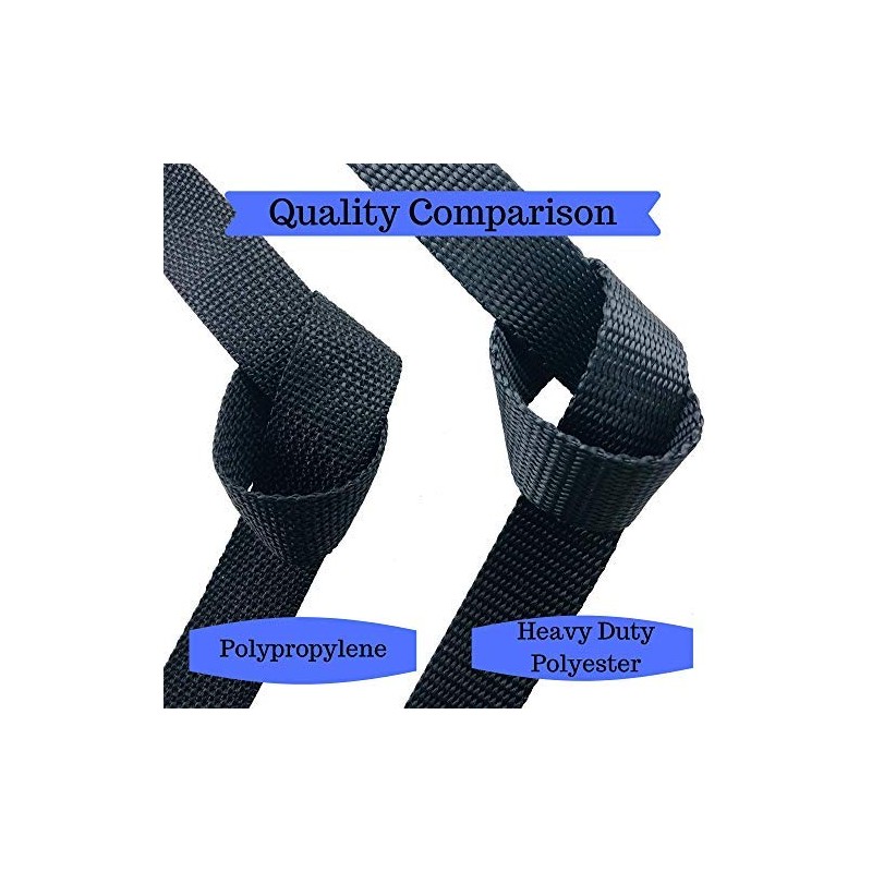 EZ-Xtend Premium D-Ring Strap with Loop for Rail Attachment of