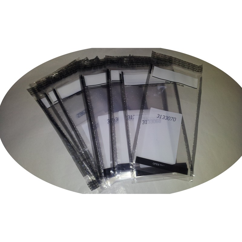 100 x Plastic Tamper Evident Note / Money / Bank