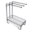 Dishcloth Drying Rack Sponge Holder Iron Draining Anti Slip Stable