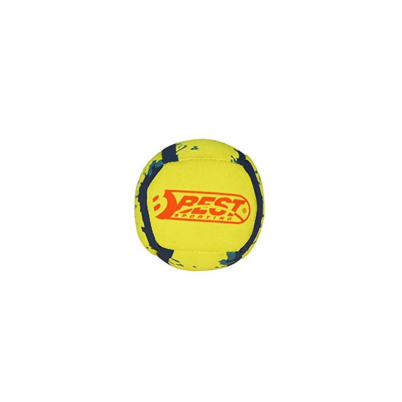 BEST SPORTING Neoprene Mini Football, Yellow (Yellow/Blue)