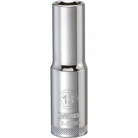 DEWALT DWMT93528OSP 6 Point 1/2'' Drive Deep Socket 13MM