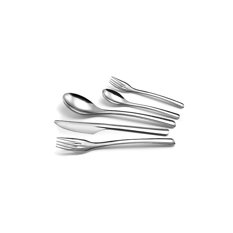 Slim2 60 Piece Cutlery Set Reusable & Recyclable for 12