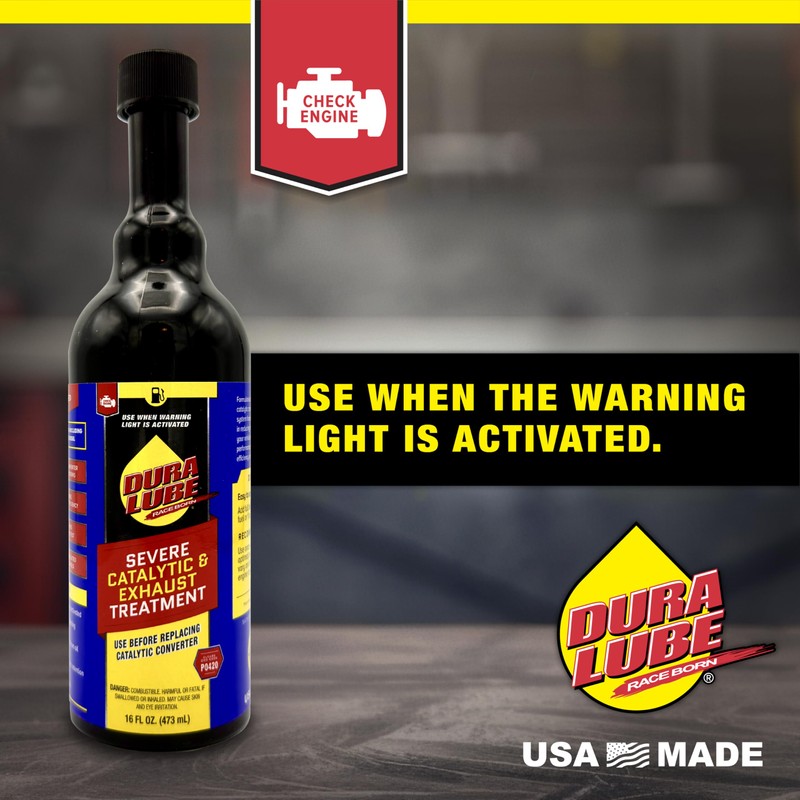 Dura Lube Severe Catalytic and Exhaust Treatment Cleaner Fuel Additive,