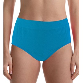 Trifolium Pants High Waist Light Tummy Control Shaper Magic Knickers Briefs Teal Blue Factory Label XXL UK 20-22 (STV8057-XXL-TBL)