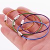 Mirhua Stainless Steel Convenient Wire Ring Wire Keychain, Lost /