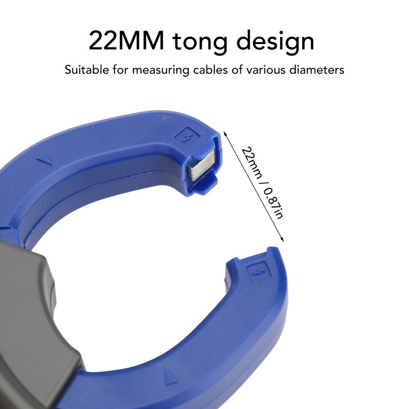 Digital Clamp Multimeter AC Volt Amp Meter Tester Intelligent High