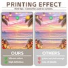 YCUCUEI 7x5ft Fabric Summer Hawaiian Beach Sunset Photography Backdrop
