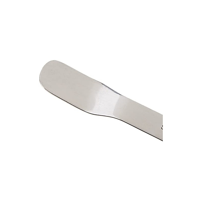 LABORATORY STAINLESS STEEL SPATULA - NUFFIELD TYPE 140MM