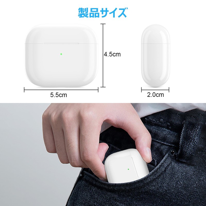 Charging Case, Replacement for Airpods 3rd Generation, Airpods 3 Charger