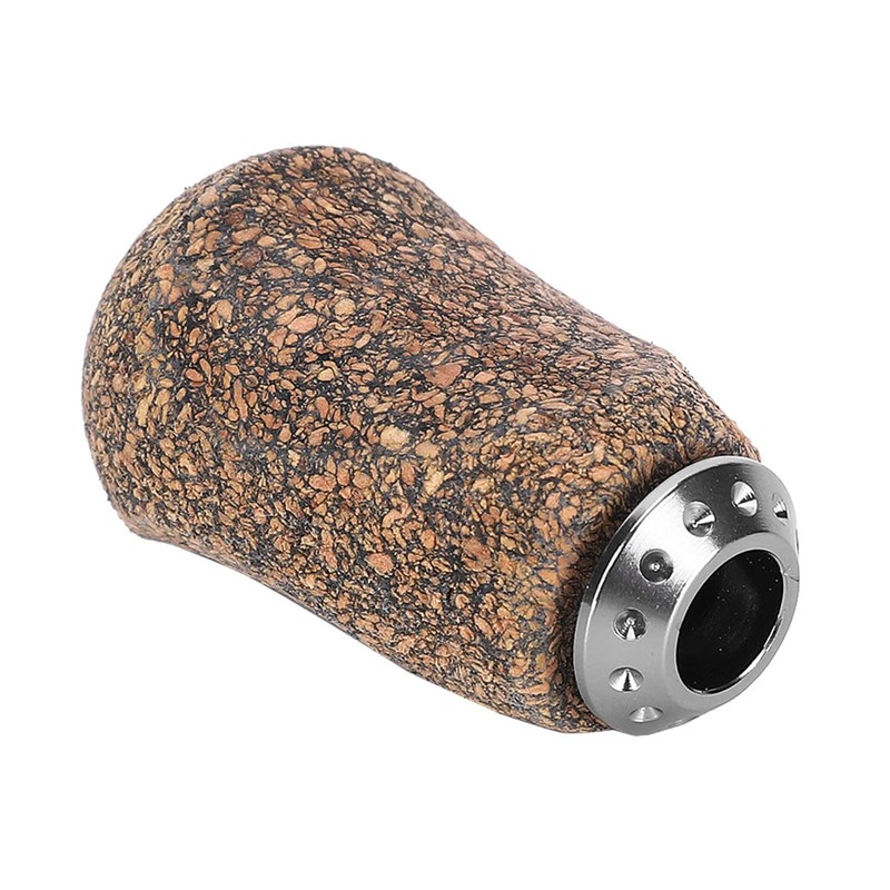 Fishing Reel Handle Knob, Wooden Spinning Reels Rotary Power Handle
