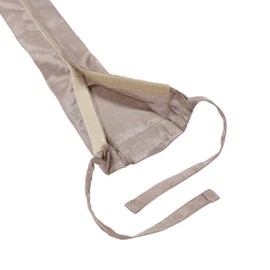 Aspen Creative 15008-21A Cable Management, Accessory Chain & Cord Cover, Taupe Light Brown