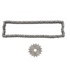 16T 17mm Gear Chain Drive Set High Performance Sprocket Chain