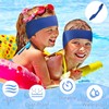 Swimming Headband,Adjustable Waterproof Ears Band Swimmer Ears Protection,Elastic Neoprene Ear