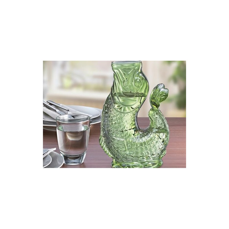 Cilio Nemo Water Carafe Green 10 x 15.5 x 23