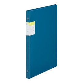 King Jim 8682-NV Clear File Kakiko Replaceable A4 10 Sheets 20 Pockets Navy