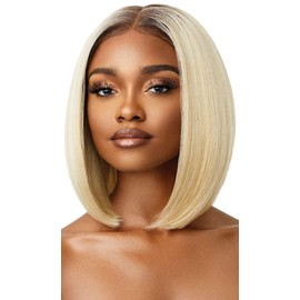 Outre Synthetic LACE FRONT WIG - PERFECT HAIR LINE 13X4 - JENISSE (2 Dark Brown)