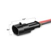 Nilight - 50020R, 2 Pines, 16AWG, Conector de Terminal, Serie