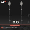 A-Premium 2Pcs Front Inner Tie Rod Ends, Compatible with Volkswagen
