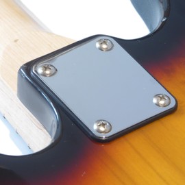 Premium Guitar Neck Plate Rubber Gasket - Choice of four sizes for Electric Guitar & Bass - Standard 4-Bolt Plates (51 x 64)