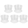 5 Sets Orchid Flower Pot Breathable Clear Orchid Planting Pot