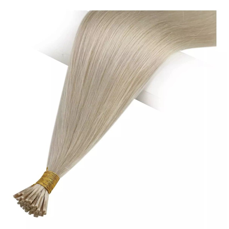 Full Shine Extensiones Cabello Humano 16in 50pz 40gr Platino Blonde
