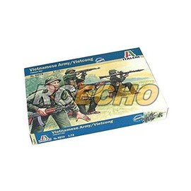 RCECHO & # 174; Italeri Military Model 1/72 Soldiers Vietnam Vietnamese Army/Viet Cong 6079 40 174 T6079 with RCECHO Full Version Apps Edition