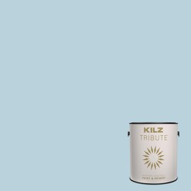 KILZ TRIBUTE Paint & Primer, Interior, Eggshell, Sea Balm, 1 Gallon