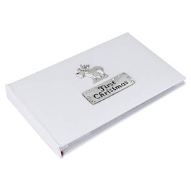 Baby's 1st Christmas Photo album - rudolph design for baby's first Christmas photos, holds 40 6x4 inch photos.