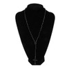 angwang Rosary Necklace,Plastic Rosary Beads Luminous Necklace Catholicism Prayer Religious