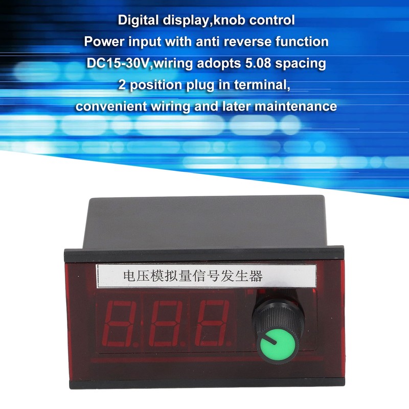 Voltage Generator with Digital Display Wear Resistance Anti Reverse Function