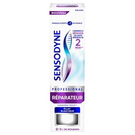 Sensodyne Professional Réparateur Dentifrice Éclat Blancheur 75 ml