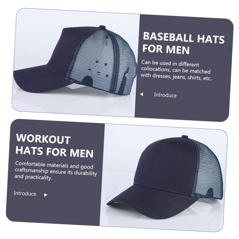 Baluue Lightweight Breathable Baseball Cap Sun Hat for Summer Outdoor