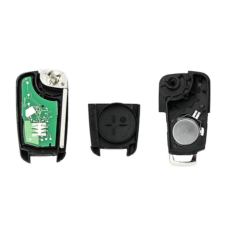 4 Buttons Keyless Remote Flip Car Key Fob Fit for