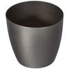 Don-Plast DA 14 MAT Aga Flowerpot, Graphite Mat, 140 x