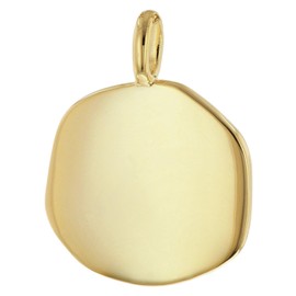 trendor Necklace with monthly flower July 925 silver gold-plated magical necklace for women, elegant accessory and great gift idea 68002-07, 40 cm, Sterling Silver